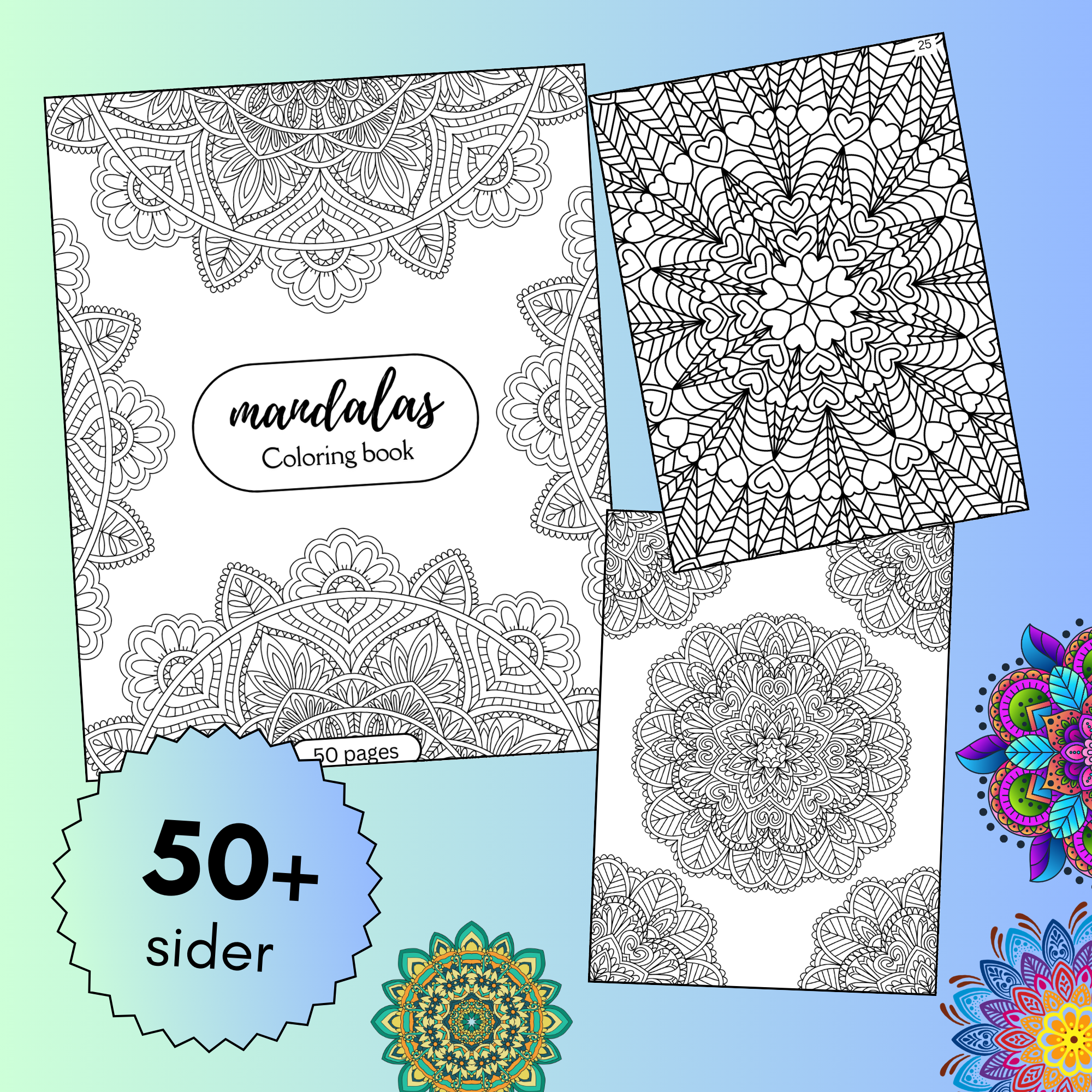 Fargelegging Mandala Kreatid fargelegging-mandala-kreatid